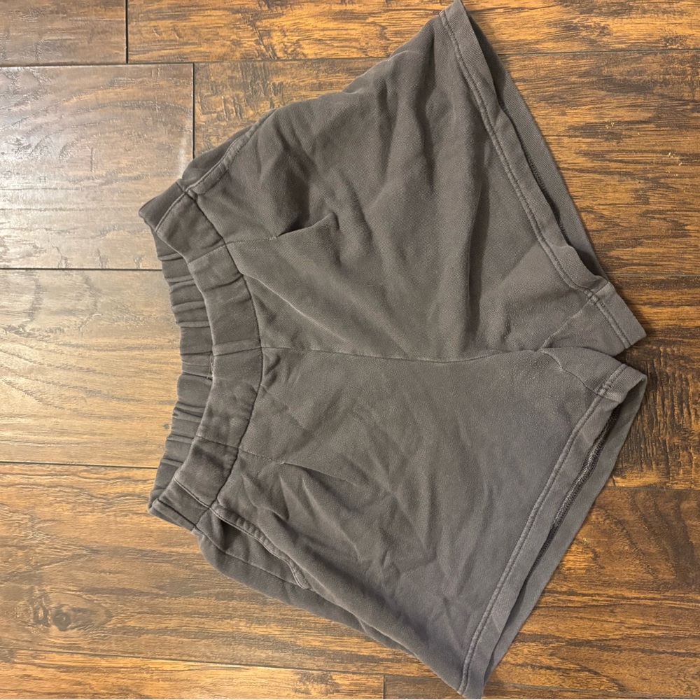 aerie Charcoal Athletic Lounge Shorts